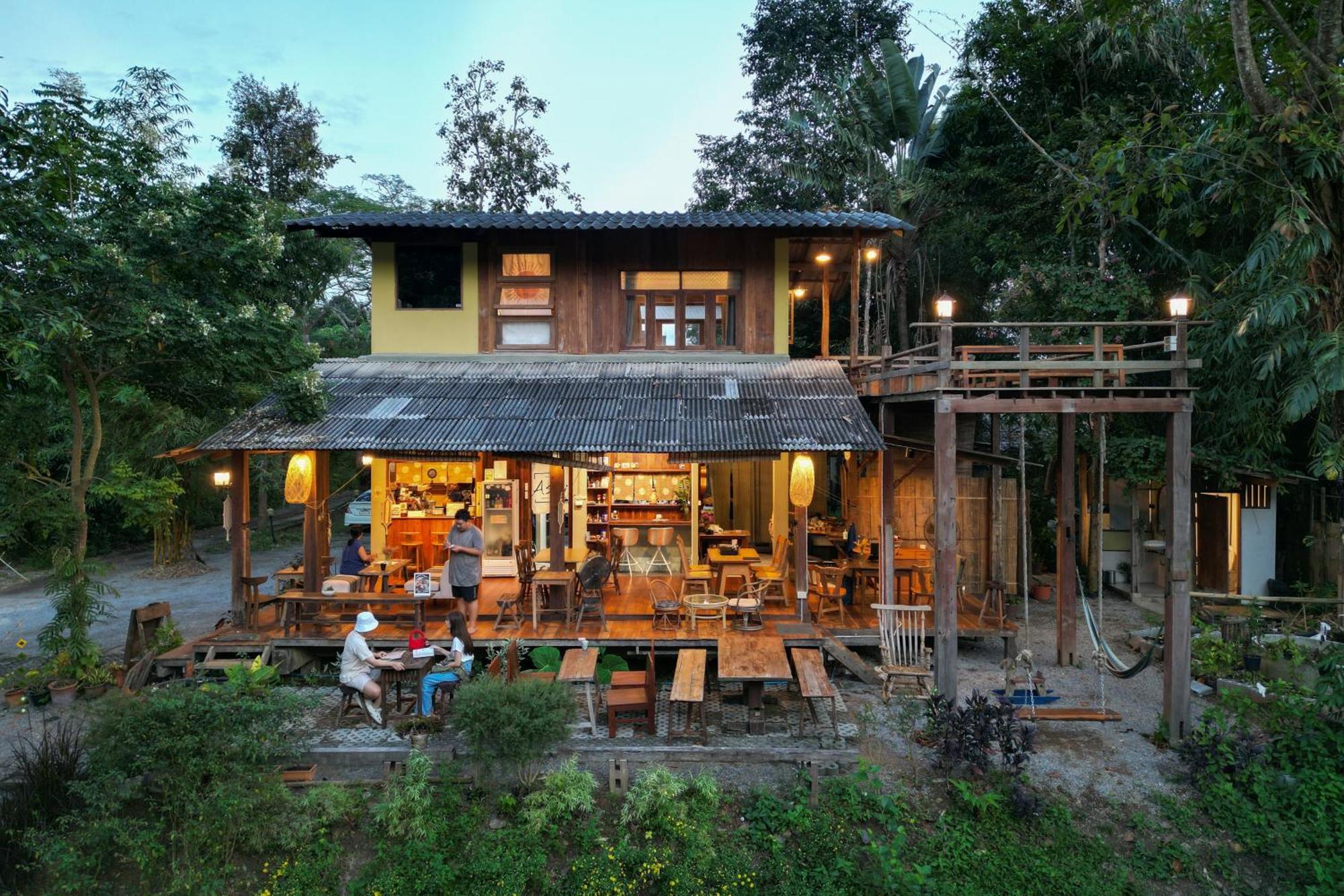 Ashi Guesthouse Chiangdao Chiang Dao Exteriör bild