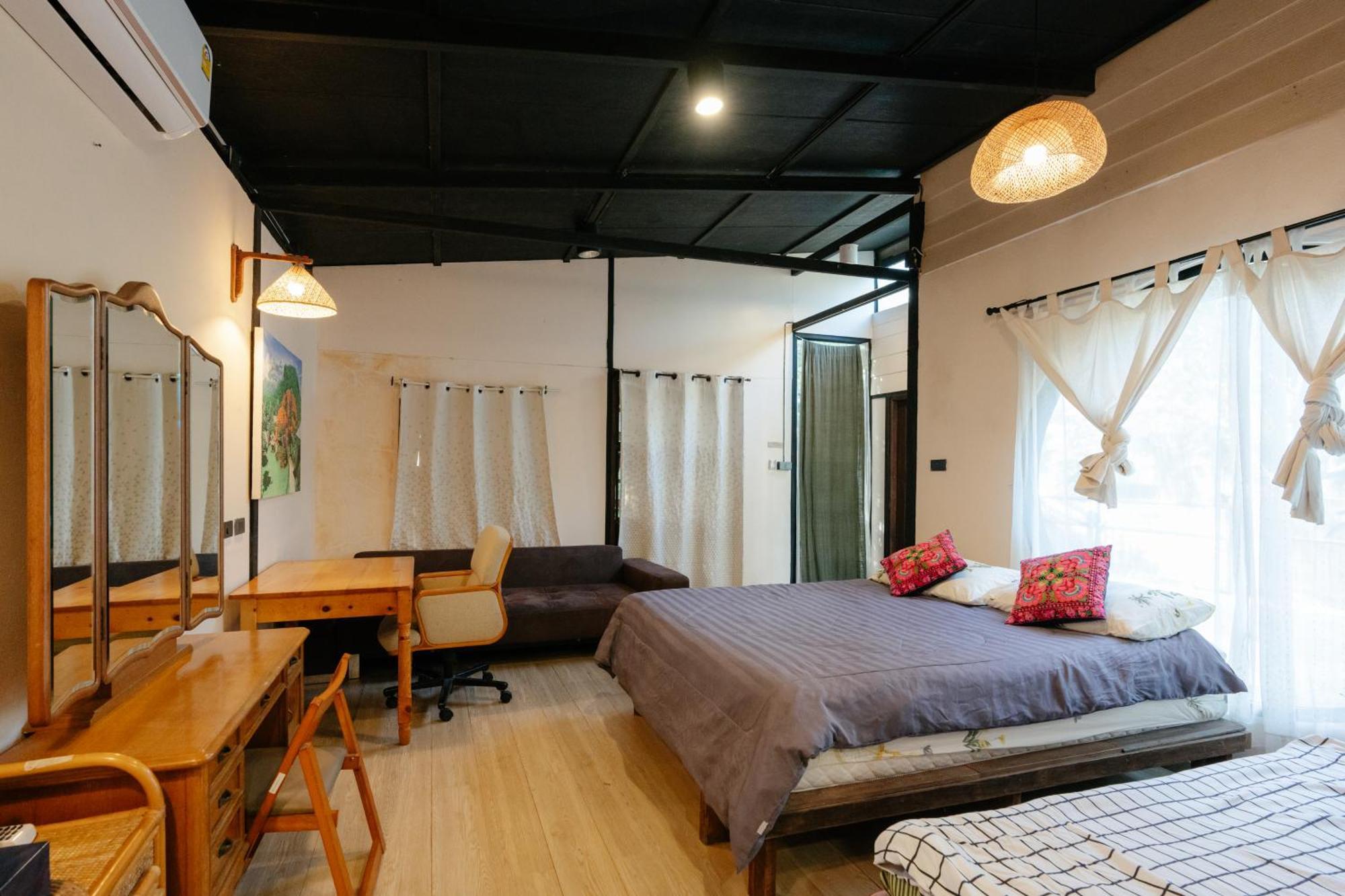 Ashi Guesthouse Chiangdao Chiang Dao Exteriör bild